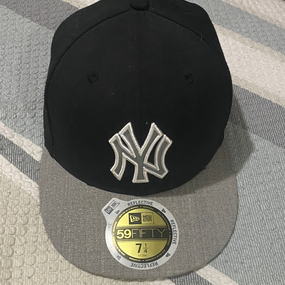New Era Black and Gray 59FIFTY Cap